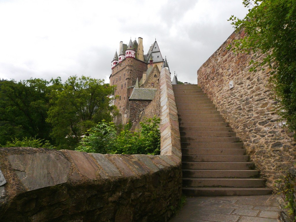 Germany castle steps